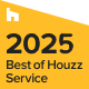 Steveworks Best of Houzz 2025 service award.